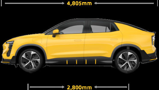 Aiways U6 WVTA Certificate Intelligent Electric Cars 405km Crossover EV Cars