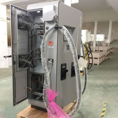 تجهیزات تامین وسایل نقلیه الکتریکی تجاری 120 کیلووات IP55 EV DC Fast Charger 60HZ