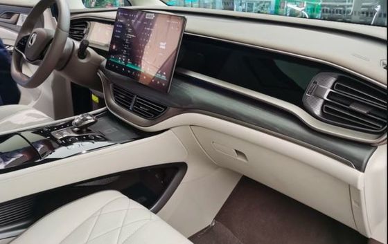 Denza D9 MPV EV Car باتری 571 نانومتری لیتیوم آهنی 4WD الکتریکی SUV 180 کیلومتر در ساعت