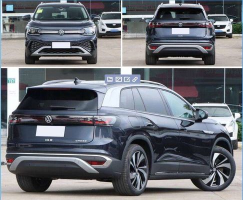 VW ID6 Crozz Pro خودروهای برقی بزرگ 460 کیلومتر 7 سرنشین SUV لوکس 160 کیلومتر در ساعت