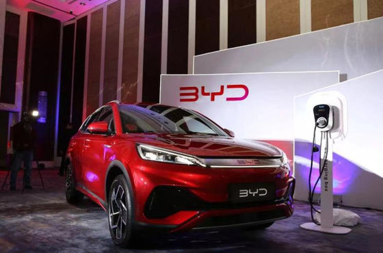 430 کیلومتر BYD Yuan Plus EV