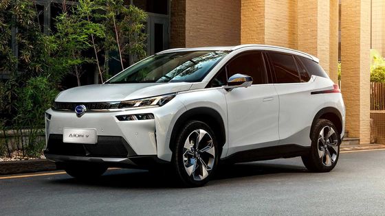 دست چپ AION V Electric Car 500km برد 5 نفره SUV برای بزرگسالان نوجوان