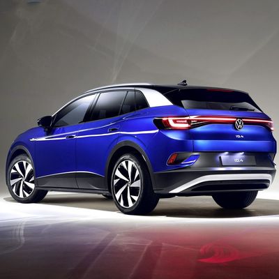 Id4 Crozz Large Electric Cars 160km/H Electric 5 Seat SUV 2765mm فاصله بین دو محور