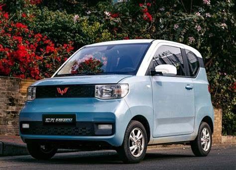 برد 120 کیلومتر Wuling Electric Vehicles RWD 3 Door 2 Box 4 Seater Electric Mini Car