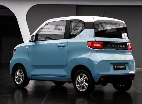 برد 120 کیلومتر Wuling Electric Vehicles RWD 3 Door 2 Box 4 Seater Electric Mini Car