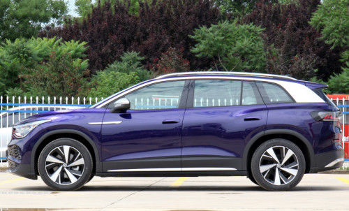 VW ID6X خودروهای الکتریکی بزرگ 617 کیلومتر برد طولانی خودروهای شاسی بلند الکتریکی خالص 160 کیلومتر در ساعت