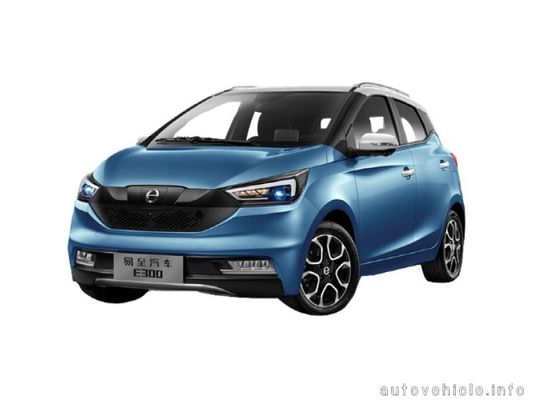 خودروی برقی با سرعت 100 کیلومتر در ساعت JMC EV3 نیو انرژی EV خودرو سدان 302 کیلومتر NEDC