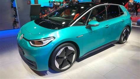 خودروی الکتریکی با باتری لیتیومی فرمان چپ 160 کیلومتر در ساعت VW ID3 برای بزرگسالان