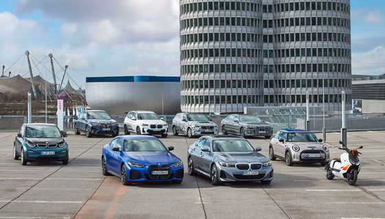 180km/H اتومبیل های برقی برد بلند اتومبیل های برقی BMW I3 با سرعت بالا 526 کیلومتر 4 در 5 صندلی