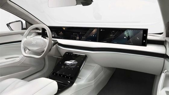 ZHIJI L7 ماشین های الکتریکی با کارایی بالا 615 کیلومتر وسایل نقلیه الکتریکی انرژی جدید