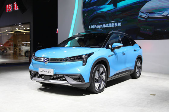 110km/h GAC AION ماشین الکتریکی 5 در 5 نفره سدان خودرو باتری لیتیوم یونی