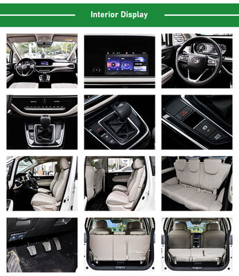 MPV کامپکت الکتریکی 4 چرخ متحرک GAC Trumpchi M6 270T نسخه دستی Elite 7 نفره