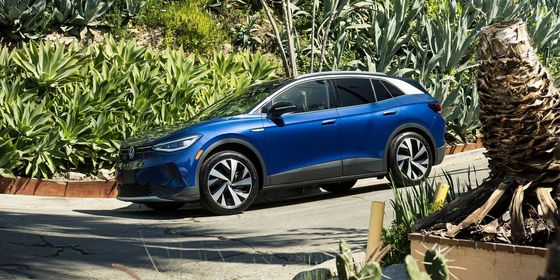 خودروهای برقی برد بلند 607 کیلومتری کامپکت SUV Volk Swagen Id 4X 160km/h