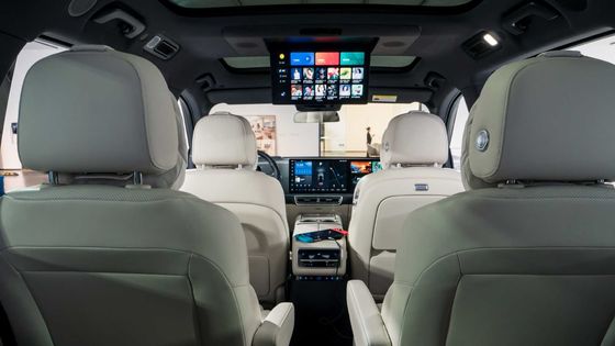 Li L9 AWD بزرگ SUV ماشین الکتریکی باتری لیتیوم آهن فسفات 1000 کیلومتر 446 اسب بخار