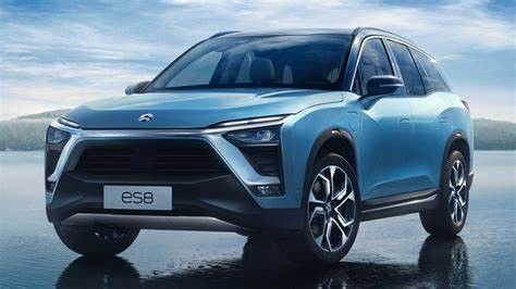 سرعت بالا رانش سمت چپ Nio EV Car ES8 SUV اتومبیل های خانوادگی الکتریکی