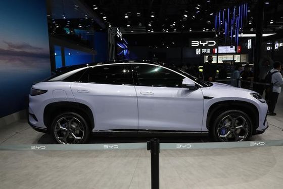 ماشين با برق خالص BYD Sea Lion 07 EV ماشين انرژي جديد با باتري