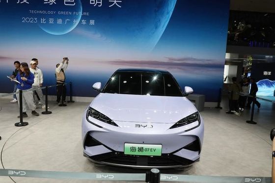 ماشين با برق خالص BYD Sea Lion 07 EV ماشين انرژي جديد با باتري