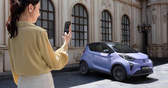 چيري انرژي جديد مورچه کوچولو ميني اتومبيل هاي الکتريکي چند رنگي با سرعت 100 کيلومتر در ساعت