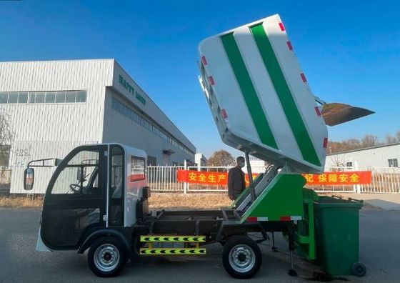 4m3 مینی زباله زباله گردآوری گرد و غبار زباله برقی ماشین تمیز کردن زباله ماشین آتش نشانی