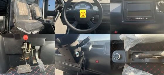 4m3 مینی زباله زباله گردآوری گرد و غبار زباله برقی ماشین تمیز کردن زباله ماشین آتش نشانی