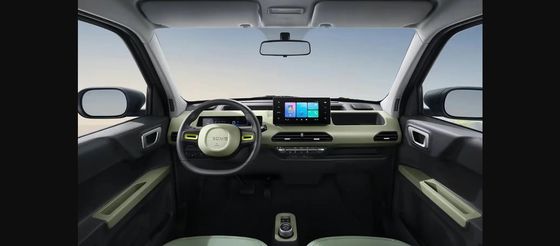 ۲۰۲۳ مینی اتومبیل الکتریکی کوچک چینی EV با یک چهره برونکو در جیلی پاندا نایت ۲۰۰ کیلومتر محدوده