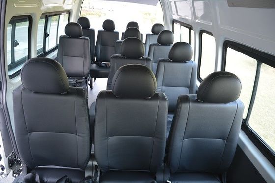 اتوبوس مسافرتی راحت با سوخت بنزین با 15 صندلی RHD با حداکثر سرعت 130 کیلومتر در ساعت