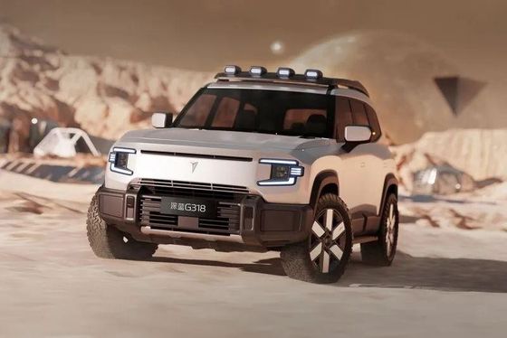 دیپل G318 Range Extender EV با حداکثر ۴۲۴ اسپی از موتورهای دوگانه الکتریکی