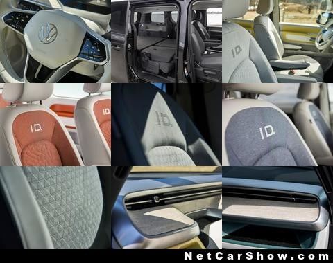 فولکس واگن کلاسیک کامپر MPV فولکس واگن ID Buzz. 2023-برقی robort فضای بزرگ عملی برای خانواده ها