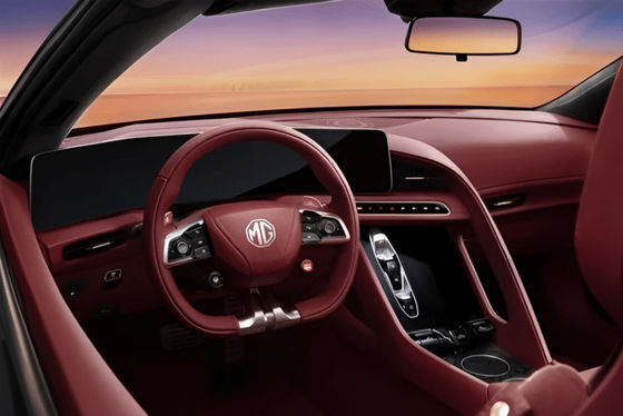 نسخه ویژه 100 عددی در مدل 2024MG سایبرستر Red Top Edition با دو موتور CLTC 520km