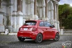 2024 FIAT 500e FWD مینی اتومبیل های الکتریکی با باتری 42kwh با حداکثر سرعت 94mph
