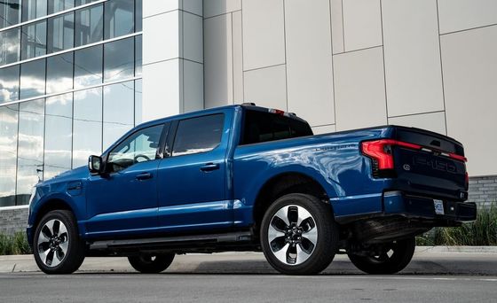 ماشین الکتریکی فورد F-150 روشنایی پیکاپ الکتریکی خالص با برد بزرگ و ذخیره سازی بزرگ