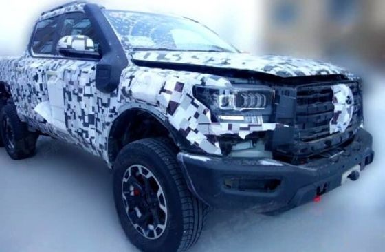 ديوار بزرگ شان هاي کانن پيكاپ اتومبيل هاي الکتريکي پادشاه پيكاپ هاي چين