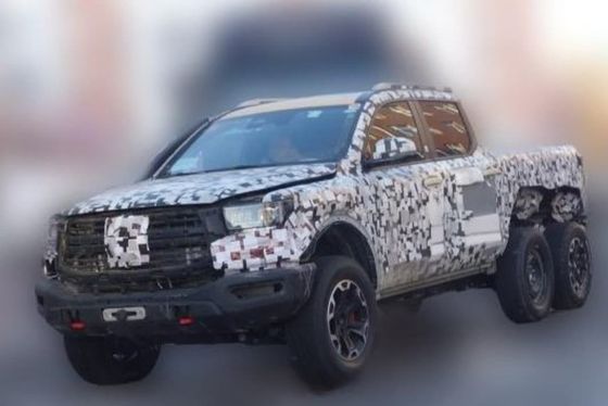 ديوار بزرگ شان هاي کانن پيكاپ اتومبيل هاي الکتريکي پادشاه پيكاپ هاي چين