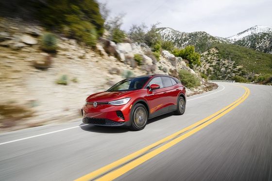 201P.s قدرت اسب RWD تا 290 مایل EPA محدوده در 2024 فولکس واگن ID4 اتومبیل های الکتریکی خالص