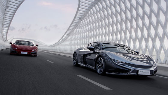 2024 مولن GT اتومبیل ورزشی الکتریکی خالص با برد 380 کیلومتر 4.2s سرعت 0-100 کیلومتر در ساعت