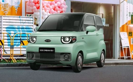اتومبیل الکتریکی قابل استفاده و کاربردی- Chery QQ Ice Cream Qirui 2024 170km 205km 3door 4 Seats Mini EV Minicar