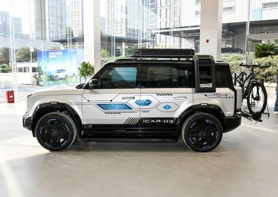 2024 اتومبیل الکتریکی خالص Chery iCar 03 با محدوده ۴۰۱ کیلومتر