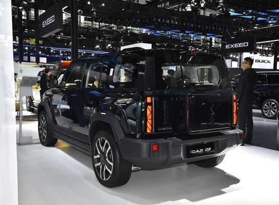 پیش فروش مدل Trendy Box SUV الکتریکی Tough Vision در Chery Icar 03 401- 501km Range & Single/dual motor در دسترس است