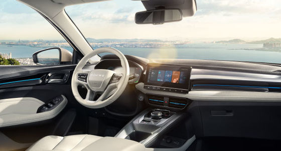 NEDC501Km Range Roewe Ei5 MPV خودروهای الکتریکی خالص سرعت بالا 185km/h 8.3sec 0-100km/h شتاب