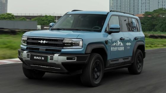 جدیدترین معرفی شده BYD Leopard FANGCHENGBAO 5 2024 PHEV اتومبیل الکتریکی 4.8s 0-100km/h شتاب 125km CLTC EV CAR جدید