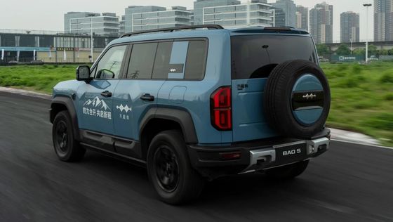 جدیدترین معرفی شده BYD Leopard FANGCHENGBAO 5 2024 PHEV اتومبیل الکتریکی 4.8s 0-100km/h شتاب 125km CLTC EV CAR جدید