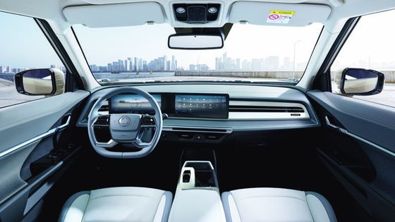 جدیدترین ماشین الکتریکی خالص KGM تورس EVS 109mph حداکثر سرعت 152kW 207PS حداکثر قدرت آماده برای رفتن ماشین الکتریکی خالص