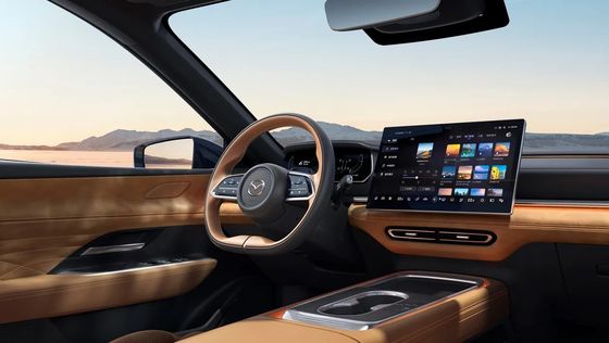 اولين ماشين الکتريکي خالص مازدا EZ-6 يه سياره ساده با چرخ عقب