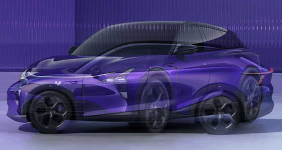 ربات خودران 2024 جييو01 200kw قدرت موتور 272 PS 550km CLTC محدوده اتومبیل الکتريکي خالص با سرعت بالا در 200km / h