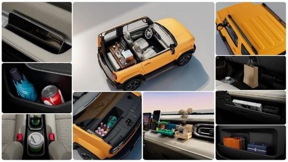 2024 crossover کامل BAOJUN YEP EV 303km CLTC 28.1باتری با 75kW موتور و حداکثر سرعت تا 100km/h 3یا 5در دست