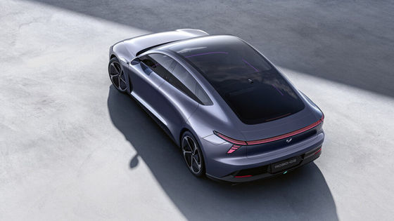 پیش فروش Geely&Baidu Joint Brand Jiyue07 خودروهای الکتریکی خالص با 200kW/271P.s قدرت موتور 2WD محرک 4 درب/5 صندلی