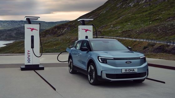 آماده برای رفتن Crossover فورد اکسپلورر الکتریکی خالص AWD با 532 کیلومتر WLTP 250kw / 340P.s قدرت موتور و سرعت بالا 180km / h