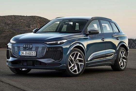 برد بلند با شارژ فوق العاده سریع 270kW و تجهیزات سخاوتمندانه در Audi Q6e-tron خودرو الکتریکی خالص 285kW قدرت