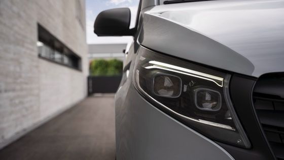 9 صندلی EV مرسدس بنز EVito Tourer Long با موتور الکتریکی 201hp و باتری قابل استفاده 90kWh