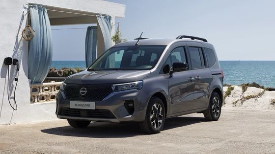 موقعیت رانندگی راحت و کابین عملی با ارزش خوب نیسان تاون استار MPV Pure Ev با WLTP 285km